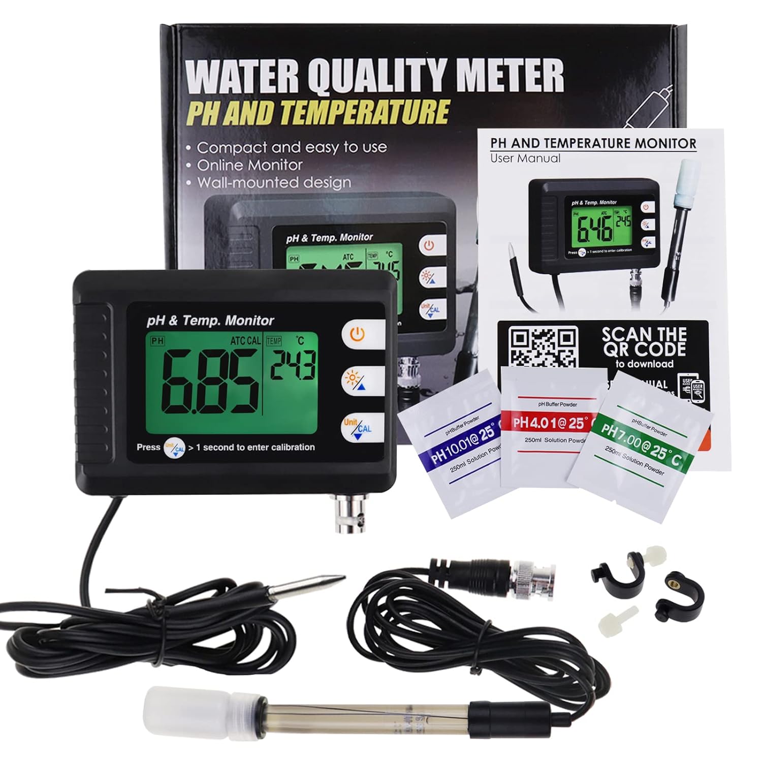 PH Monitor Digital PH Meter Review Hydroponic Gardening