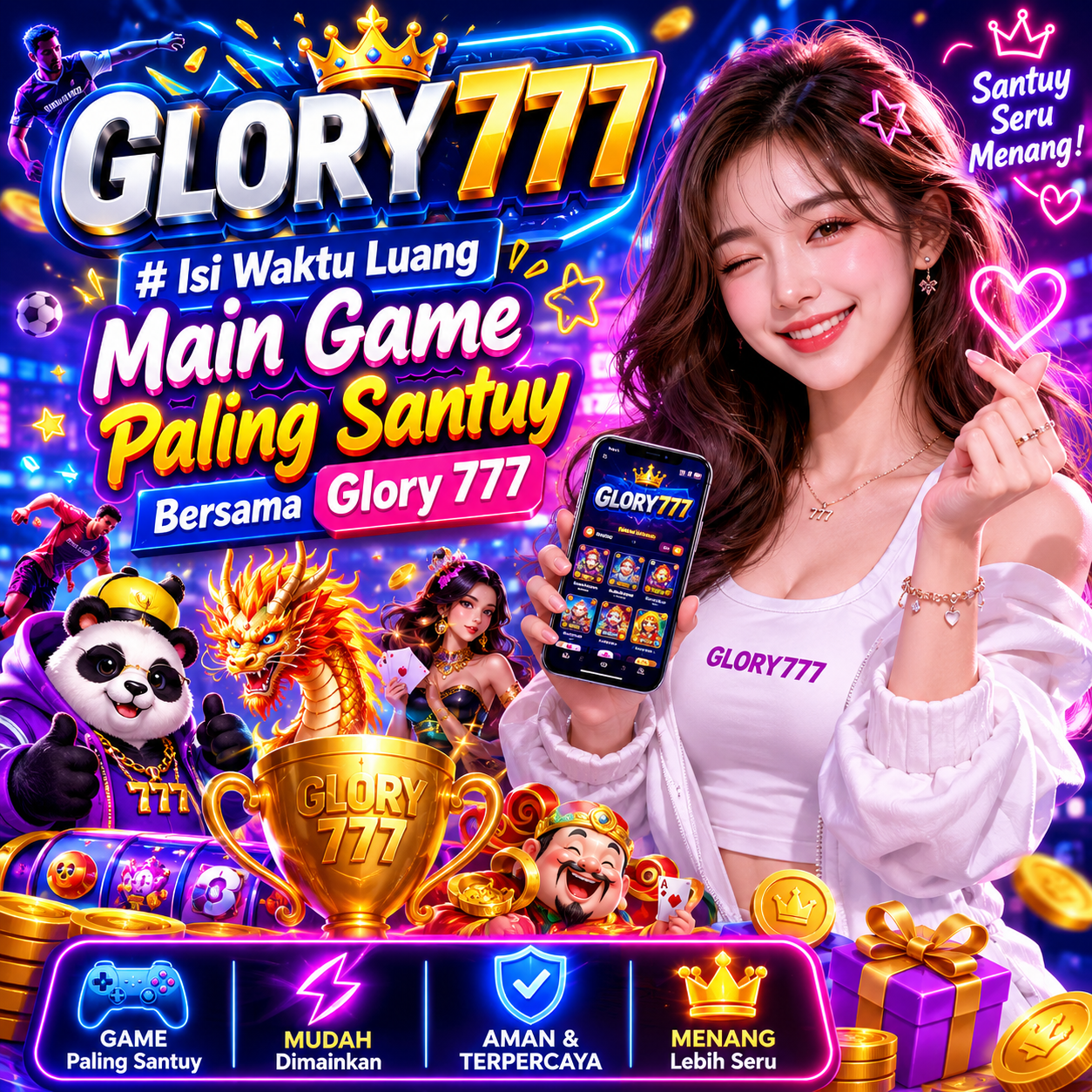 GLORY777: Eksplorasi Hiburan Online Seru Agar Hari Lebih Berwarna