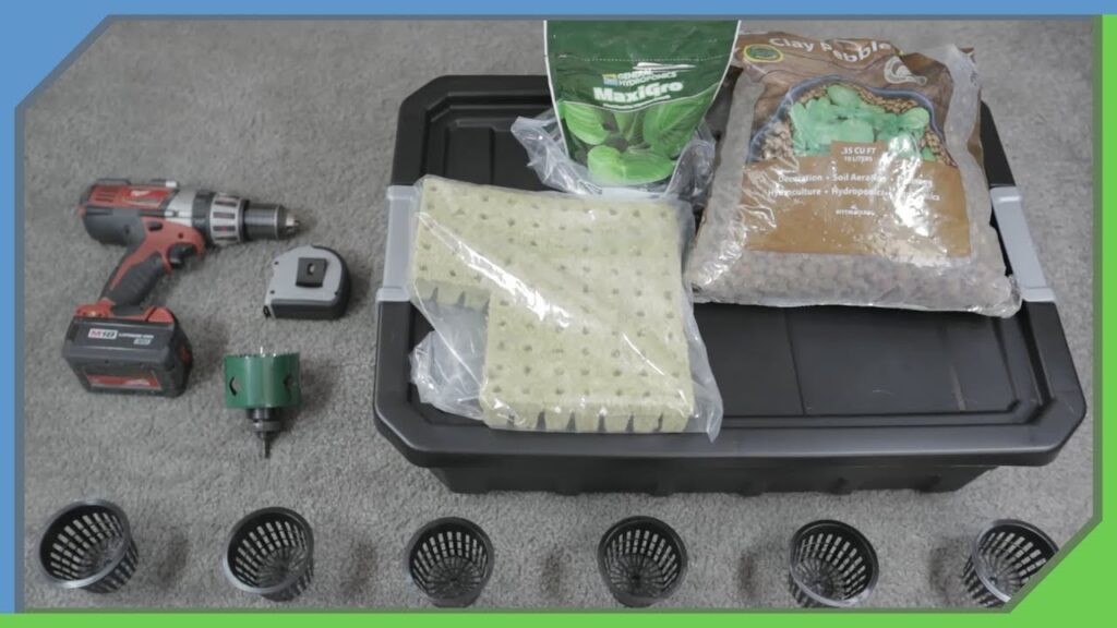 Easy and Cheap Tutorial for Building a DWC Hydroponic Setup