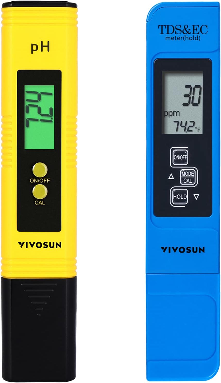 VIVOSUN pH and TDS Meter Combo Review Hydroponic Gardening