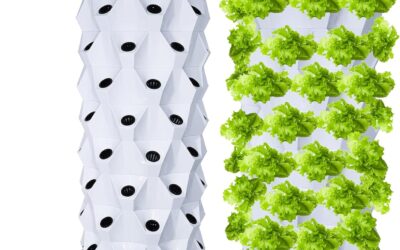 ZXMT 80 Pots Hydroponics Tower Set Hydroponic Growing System Review