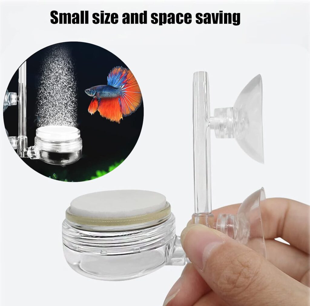 2 Pcs Aquarium Air Stone Disc, Air Stone for Aquarium Diffuser Aquarium Air Stone Fish Tank with Control Valve, Nano Bubble Stone Kit for Fish Tank and Hydroponic 2 Pcs Aquarium Air Stone Disc, Air Stone for Aquarium Diffuser Aquarium Air Stone Fish Tank with Control Valve, Nano Bubble Stone Kit for Fish Tank and Hydroponic