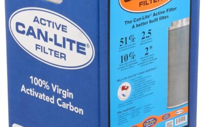 Can-Lite Active Carbon Filter 6-inch 600 CFM review