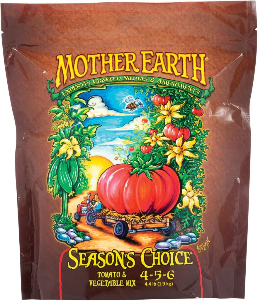 Mother Earth Season’s Choice Tomato  Vegetable Mix, Garden Fertilizer, 4.4 lbs.