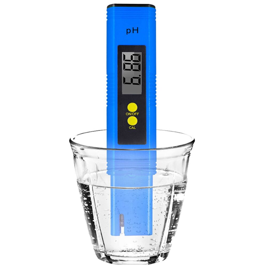 PH Meter for Water pH Tester Digital pH Pen, Daplibo 0.01 High Accuracy pH Reader pH Level Tester for Water Hydroponics, Household Drinking, Home Brewing, Pool and Aquarium