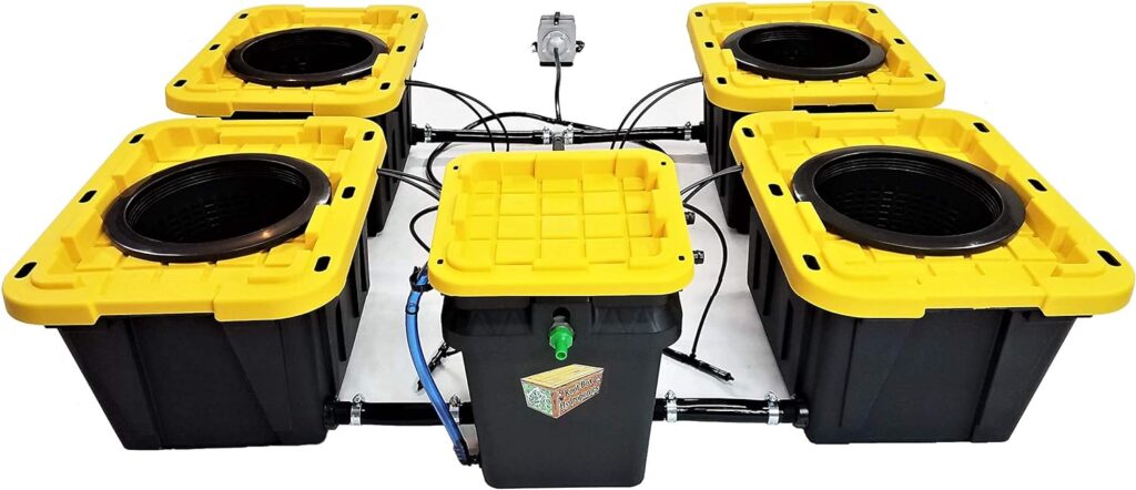 Root Box Hydroponics Grow 4 System Current Recirculating Deep Water Culture RDWC