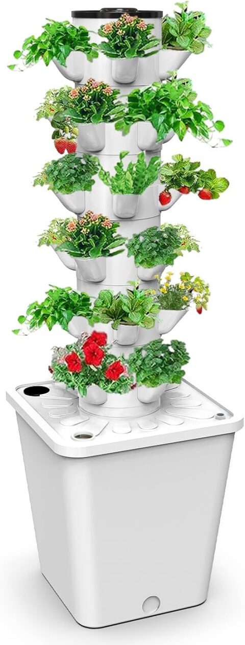 Sjzx Tower Garden Hydroponics Growing System Review