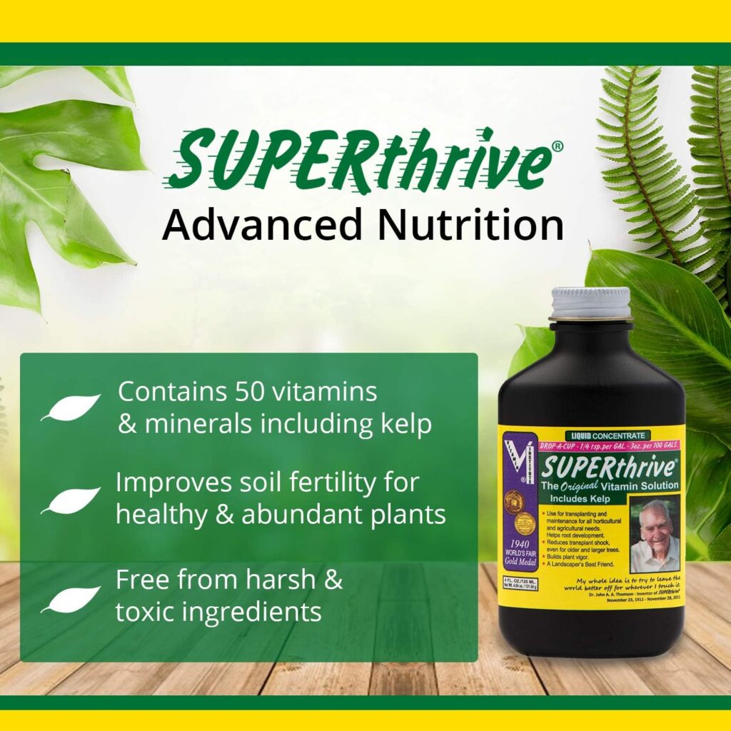 SuperThrive Advanced Nutrition 120Ml Plant Vitamins And Hormones - World No.1 Hydroponics