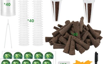 208 Pack Growth Sponges Seed Pod Kit Review