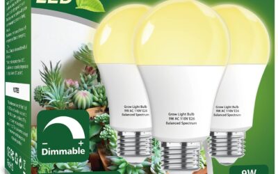 3 PACK Grow Light Bulb Indoor Grow Light Review