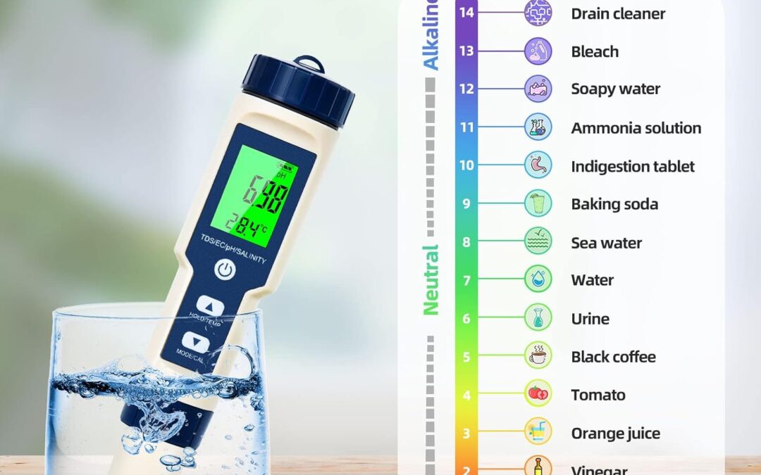 Water TDS EC Salinity Temperature Tester Review