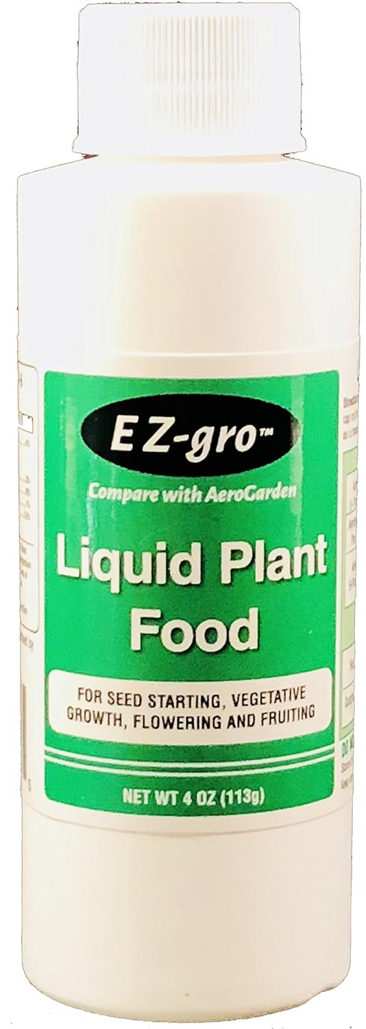 Aerogarden Liquid Plant Food Review Hydroponic Gardening