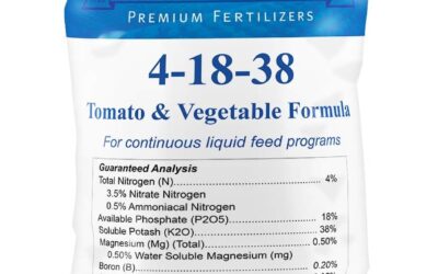 MasterBlend 4-18-38 Tomato & Vegetable Fertilizer – Bulk 1, 5 or 25 Pounds (5 Pounds) Review