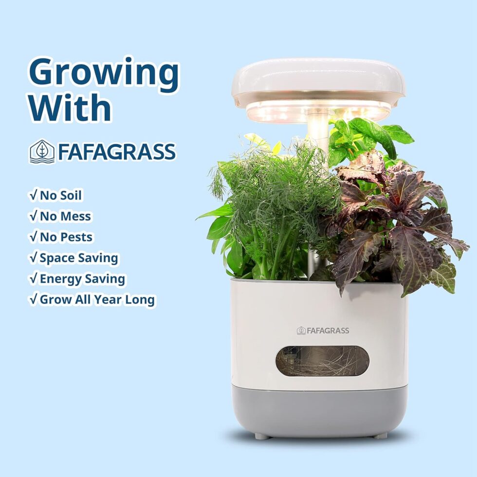 FAFAGRASS Indoor Garden Hydroponics Growing System Review - Hydroponic ...