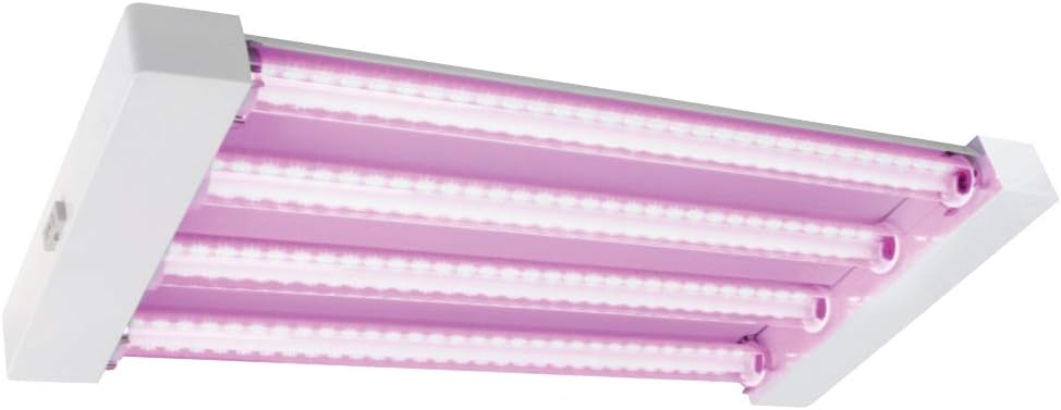 Feit Electric Grow Light 60W 2ft LED for Indoor Plants and Gardens, Four Head Quad Light, Hydroponic Linkable, GLP24H/60W/LED