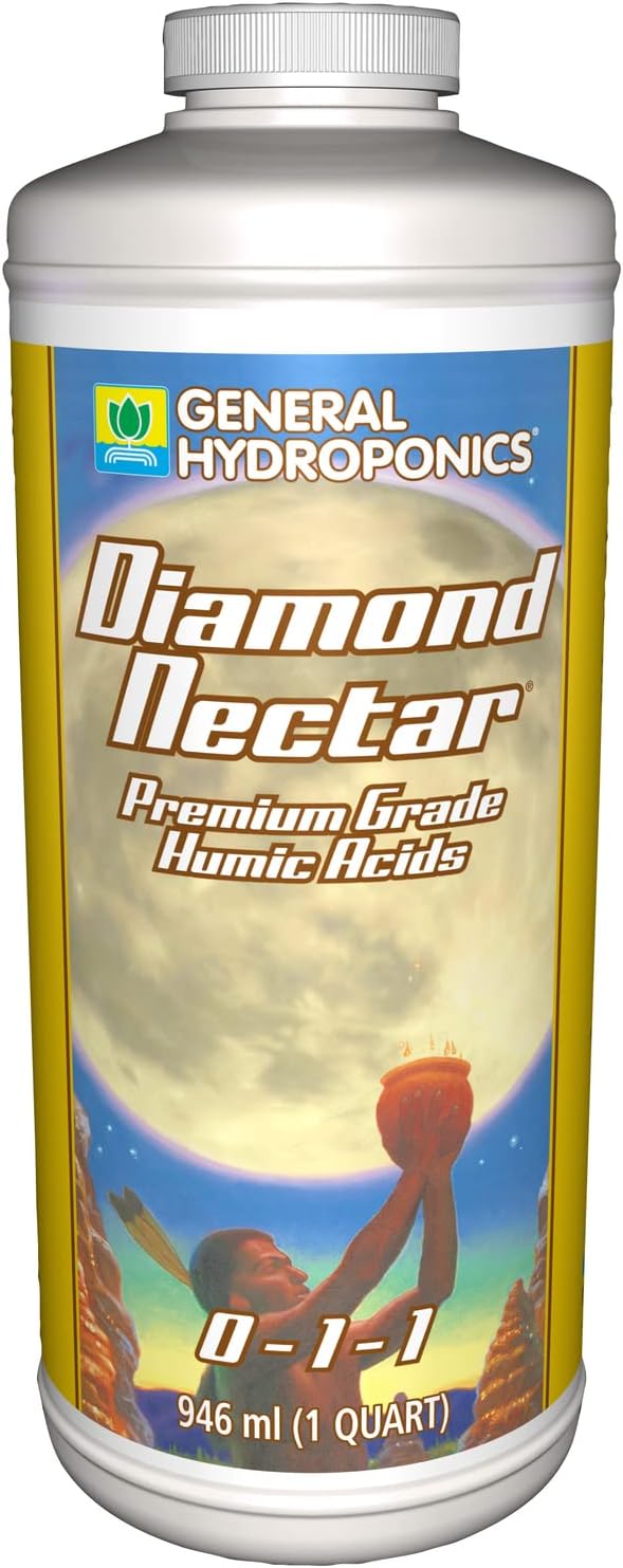 General Hydroponics Diamond Nectar, Nutrient Additive, 0-1-1, 2.5 gal.