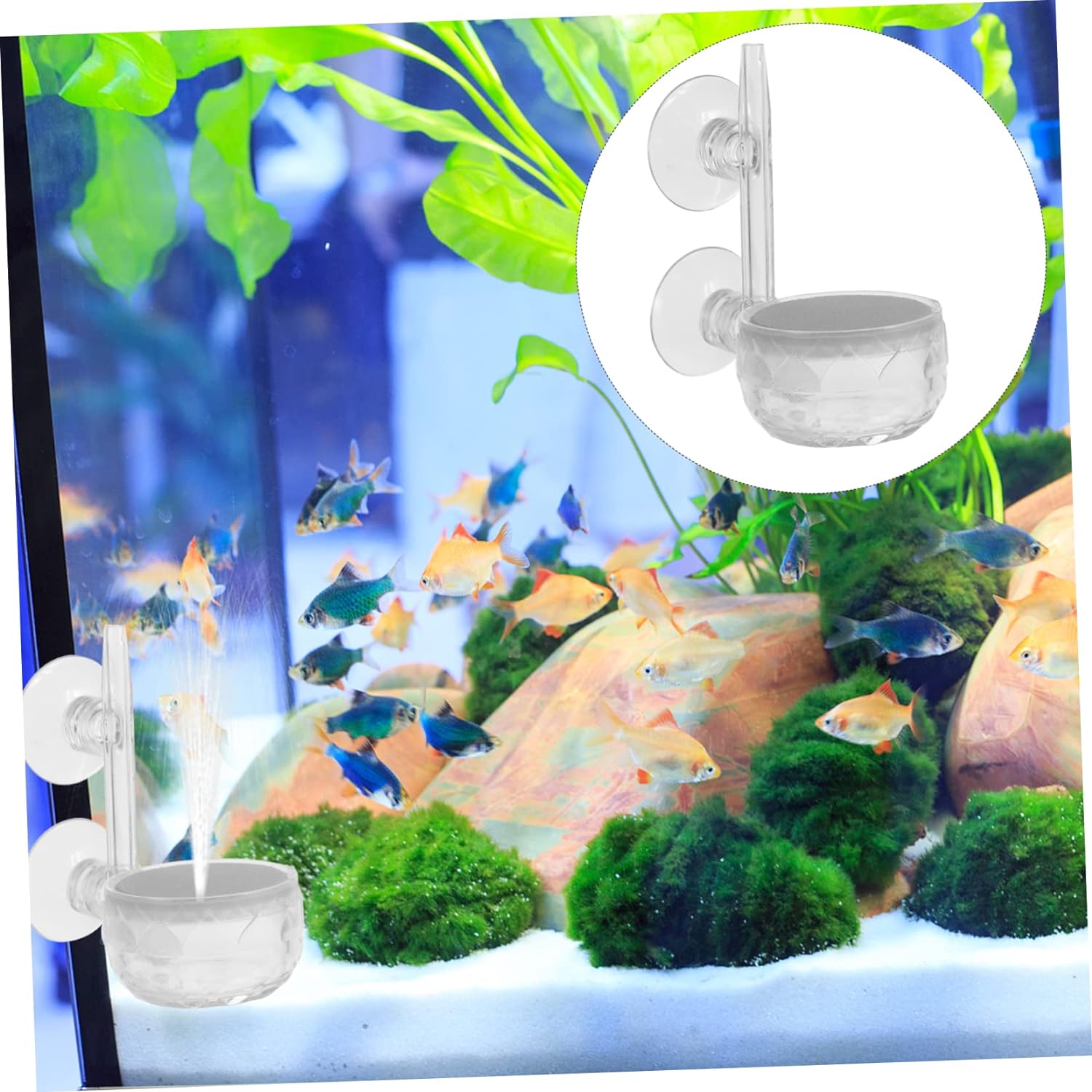 iplusmile Fish Tank Bubble Tray Aquarium Hydroponic Systems Bubble Wall Aquarium OUL Diffuser Diffuser Hydroponics Aquarium Kit Pond Air Acrylic Equipment