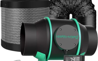 MARS HYDRO 6 Inch Inline Fan and Filter Review