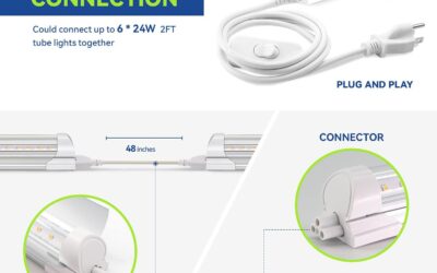 Full Spectrum T8 2FT Grow Lights