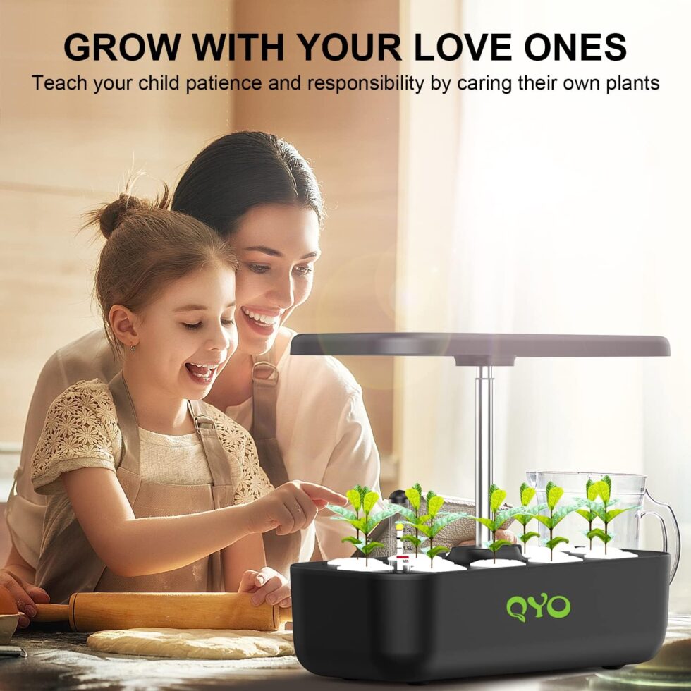 QYO Hydroponics Growing System Review Hydroponic Gardening