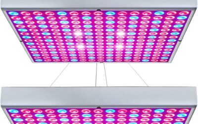 LED Grow Light 225 LEDs Panel Review
