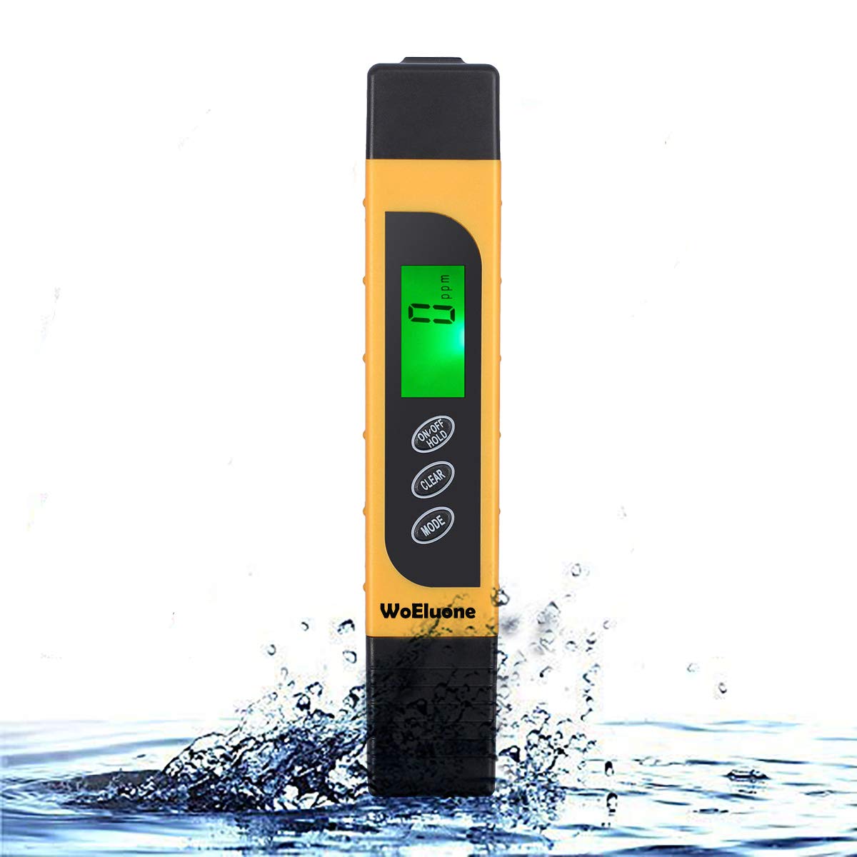 TDS Meter Digital Water Tester,WoEluone 3 in 1 TDS,Temperature and EC Meter,Accurate Ideal PPM Meter for Drinking Water, Aquariums,RO System and More