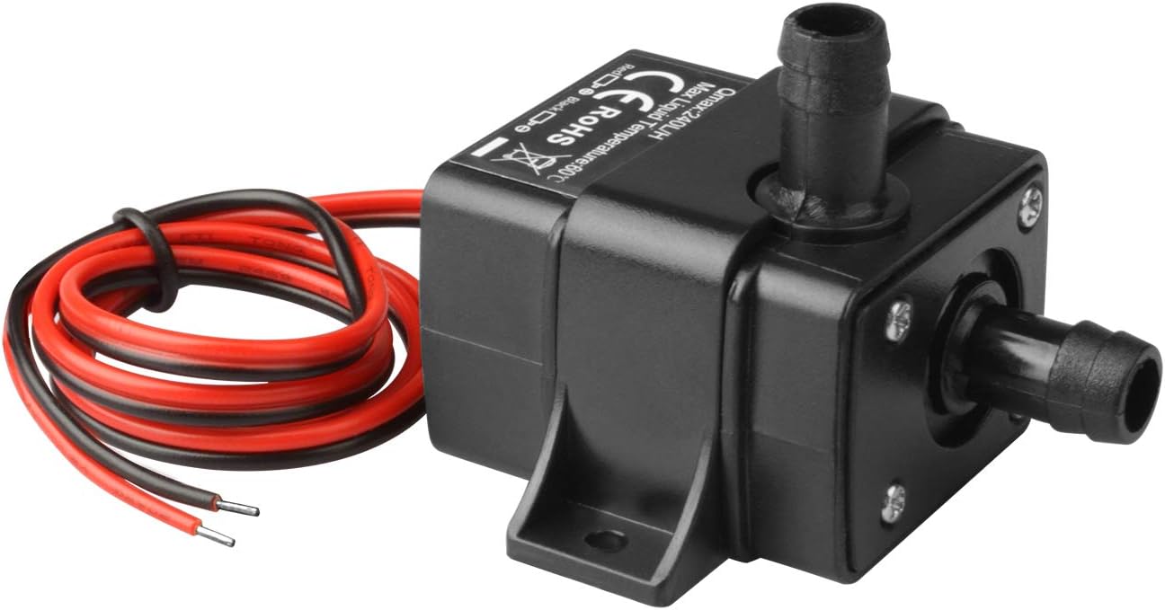DC 12V Mini Submersible Water Pump 63 Gal Pump for Aquarium Fish Tank Hydroponic Fountains