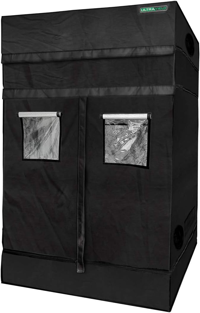 Ultra Yield Grow Tent - 1680D Mylar Professional Indoor Growing Tents - Use for Hydroponics Growing System (5 x 5)