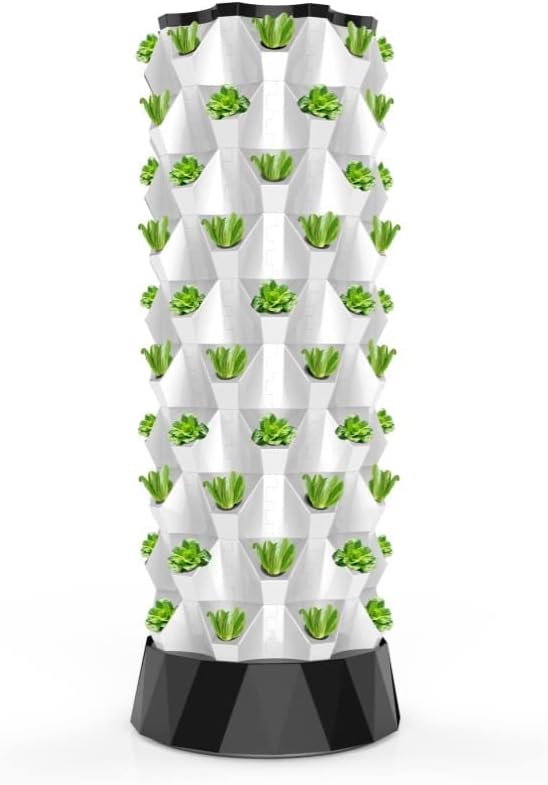 Pineapple Tower Vertical Hydroponic System 10 layers for Herbs, Fruits and Vegetables