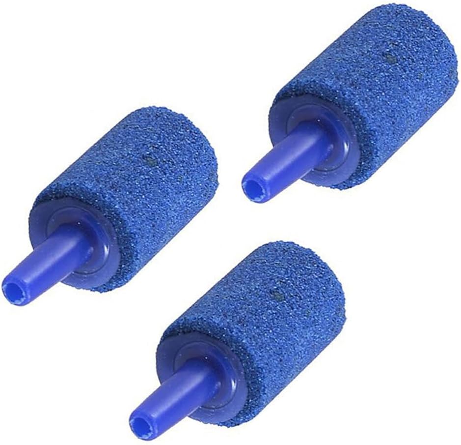 Toddmomy Aquarium Air Stones - 20Pcs Aquarium Air Stone Cylinder Airstone Diffuser for Ponds Aquarium Fish Tank Hydroponics Air Pump Accessories