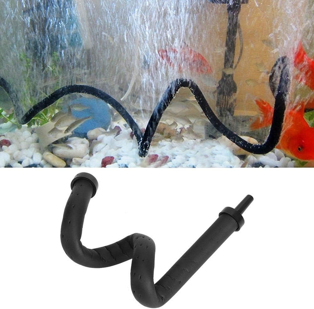 Aquarium Air Bubble Bar Plastic Bendable Wall Air Diffuser Fish Air Stone Bubble Release Oxygen Diffuser Bar(20cm)