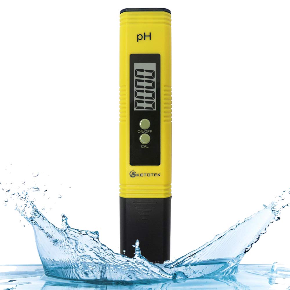 Digital PH Meter for Water, PH Pen Meter with ATC, PH Tester with 0.00-16.00ph Measure Range for Drinking Water, Hydroponic, Aquarium, Swimming Pool, Accuracy ±0.01pH