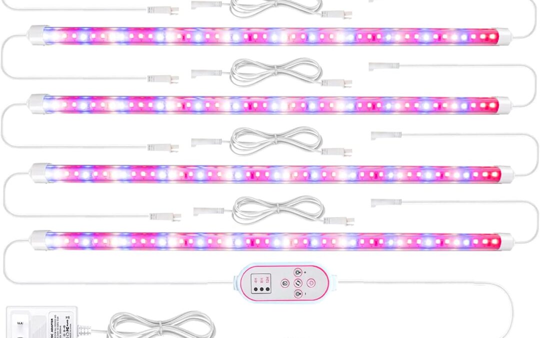 T5 Full Spectrum LED Plant Growth Light bar Review