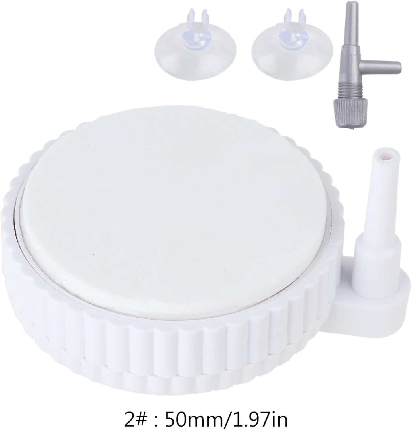 Air Stone Disc with Shell for Aquarium Fish Tank Hydroponics Pond 1.4 X 1.4 2 X 2 4 X 4 Air Stones for Aquariums, 35mm