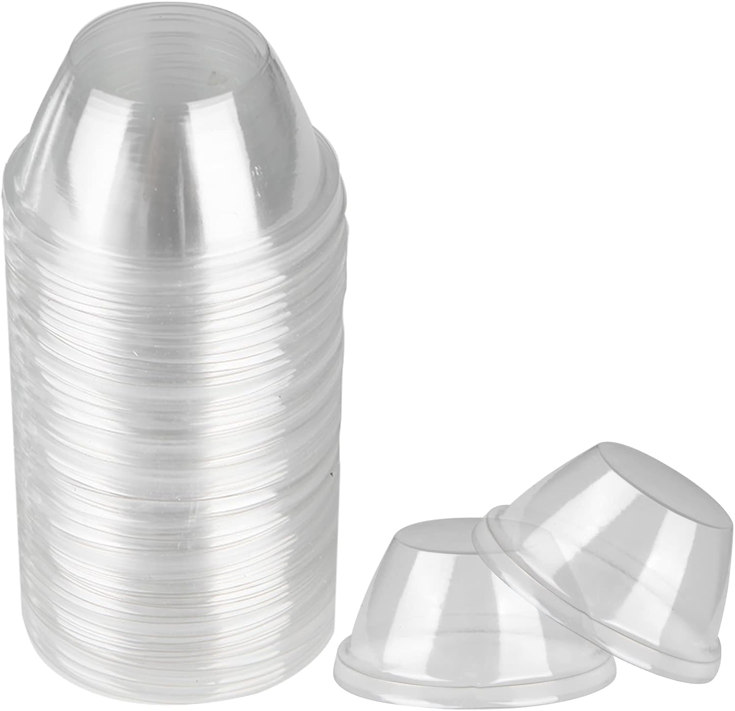 50 Pack Grow Domes, Replacement Grow Dome Caps Compatible with AeroGarden, Plant Covers for Hydroponic Growing System