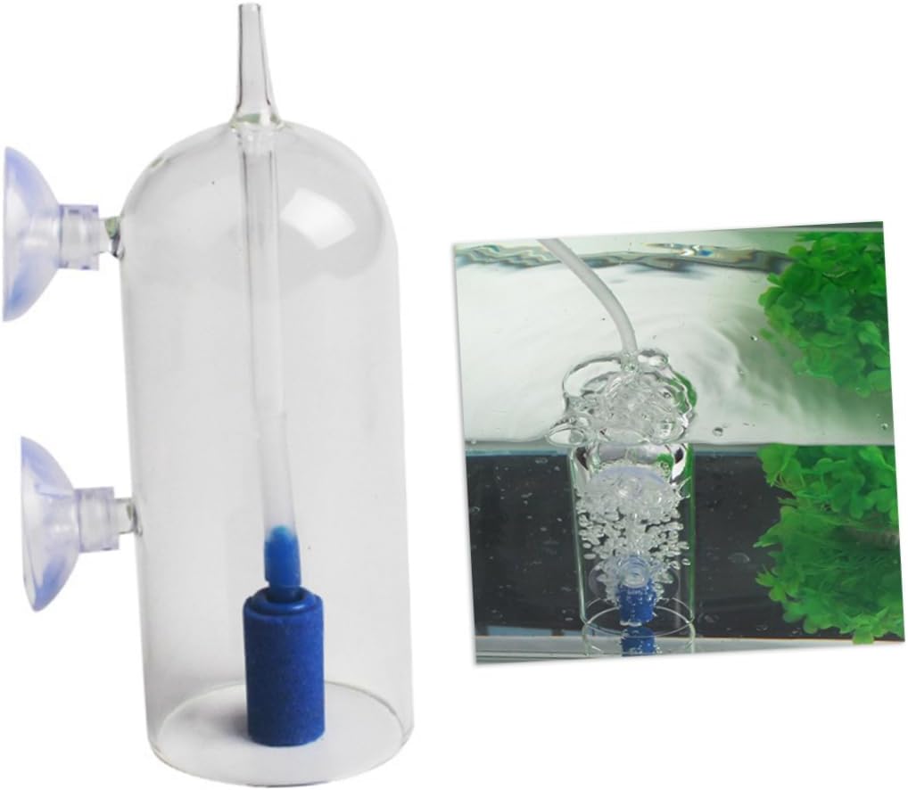 NOLITOY 2pcs Glass Aquarium Oxygen Device Dissolved Oxygen Tool for Shrimp Fish Tank