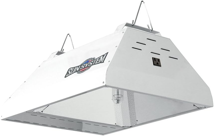 Sun System Grow Lights - LEC 315W | 208/240V | 3100K Lamp - Indoor Grow Light Fixture for Hydroponic and Greenhouse Use - Philips Green Power Full Spectrum CDM Lamp and Internal Ballast Included