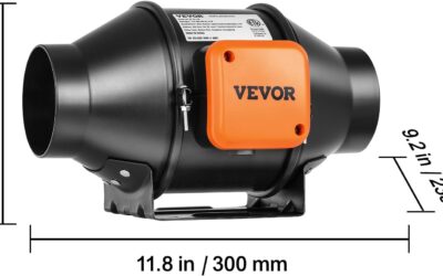 VEVOR Inline Duct Fan Review