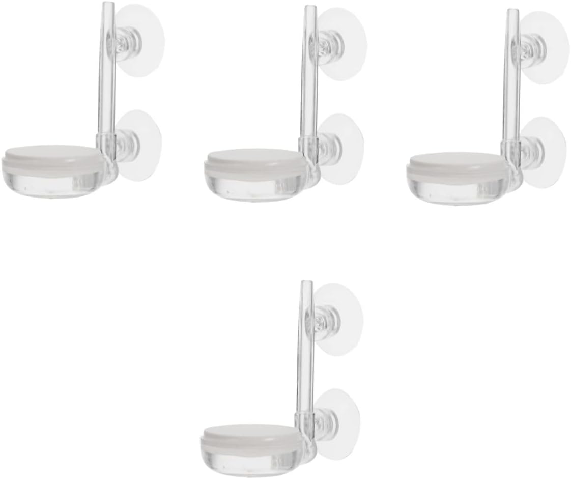 4 Sets Fish Tank Aquarium Air Kit Air Stone Fish Tank 10 Gallon Quiet Oxygen Diffuser for Fish Tank Hydroponic Air Airstone Nano for Fish Tank Equipment Acrylic