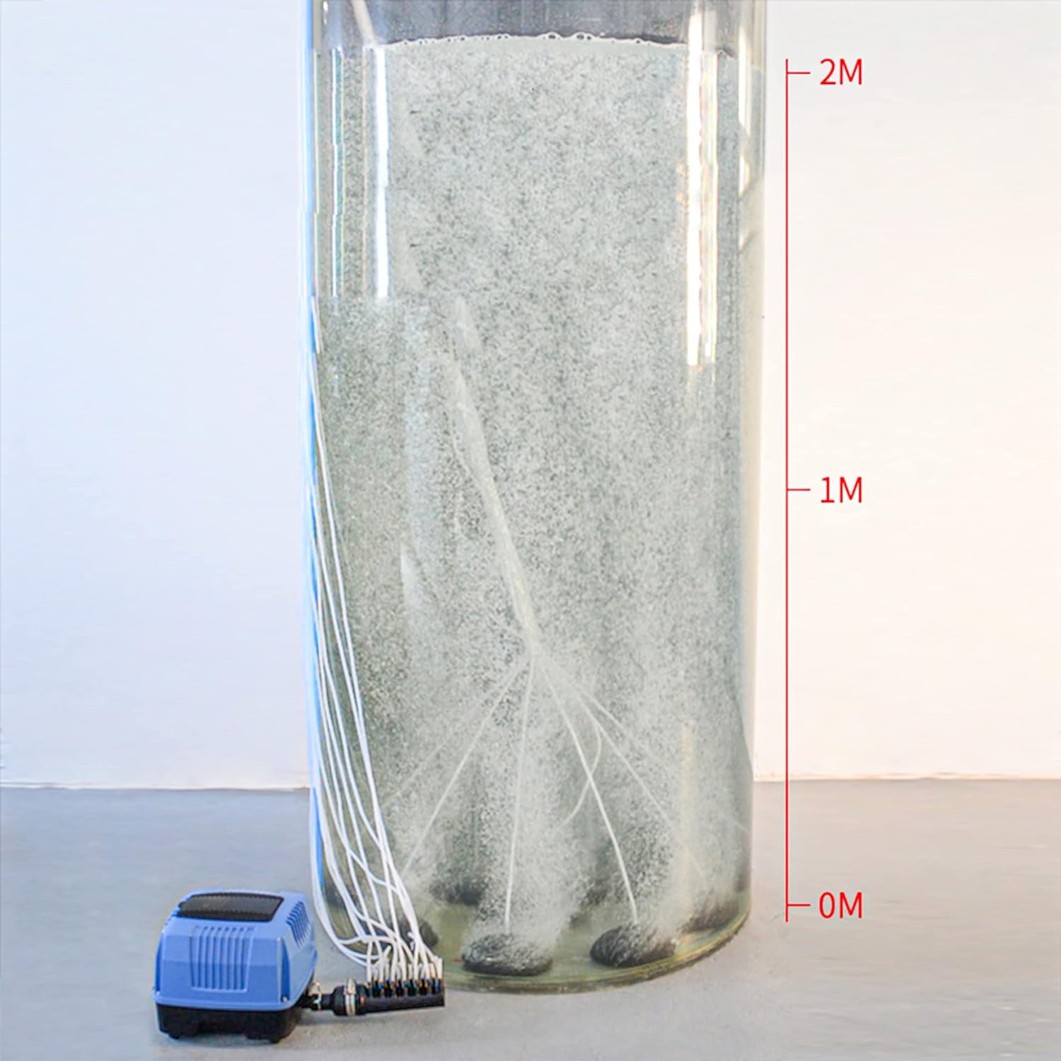 Aquarium Air Pump Kits, Adjustable Quiet Aerator 160GPH/260GPH/395GPH with Airstone Valve Tube Aquarium Air Pump Kits, Adjustable Quiet Aerator 160GPH/260GPH/395GPH with Airstone Valve Tube