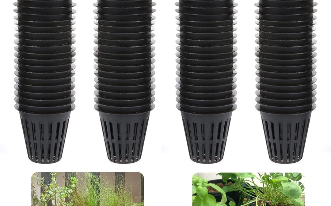 100PCS 2 Inch Garden Slotted Mesh Net Cups Review