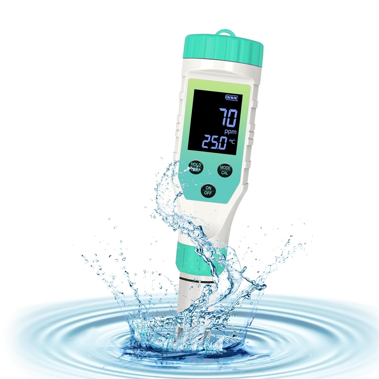 Pool Salt Tester Chlorine Meter, 7 in 1 FAC Digital Salinity Tester, Pool pH Tester Salt Meter for Saltwater Aquarium Sodium Chloride Swimming Pools Hot Tubs Spas Pool Salt Tester Chlorine Meter, 7 in 1 FAC Digital Salinity Tester, Pool pH Tester Salt Meter for Saltwater Aquarium Sodium Chloride Swimming Pools Hot Tubs Spas